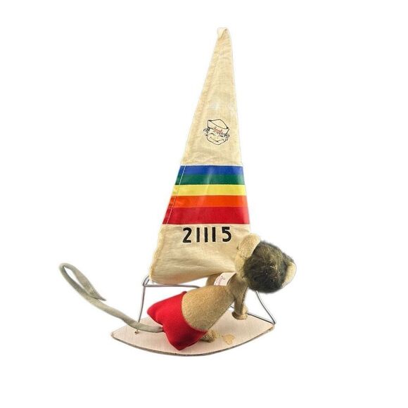 Annalee Dolls Windsurfer Mouse 21115 Foot needs Glued Back Down - Picture 8 of 8